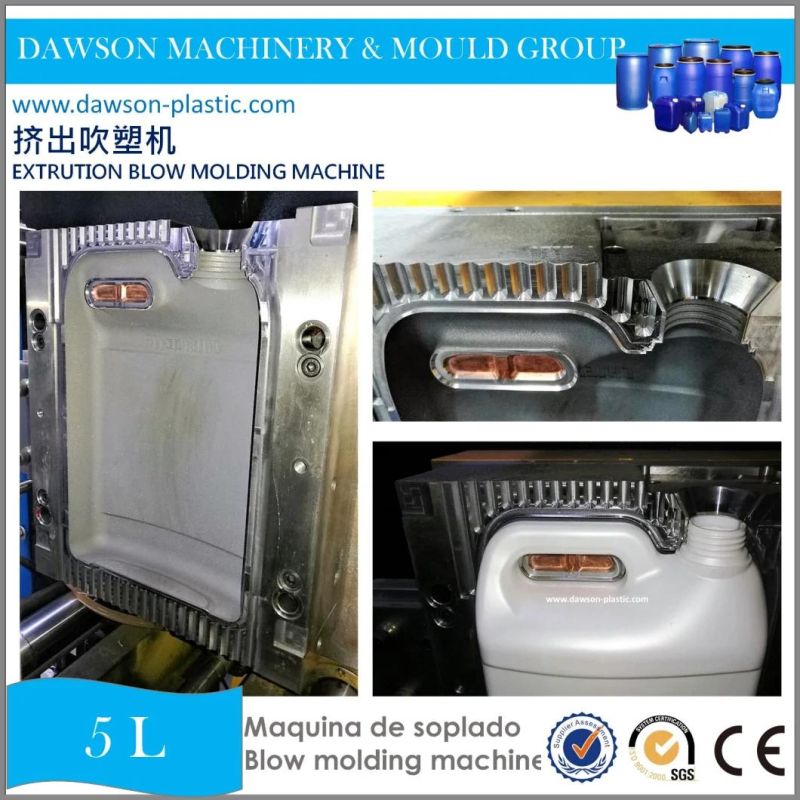 5L HDPE Plastic Containers Automatic Extrusion Blow Molding Machine