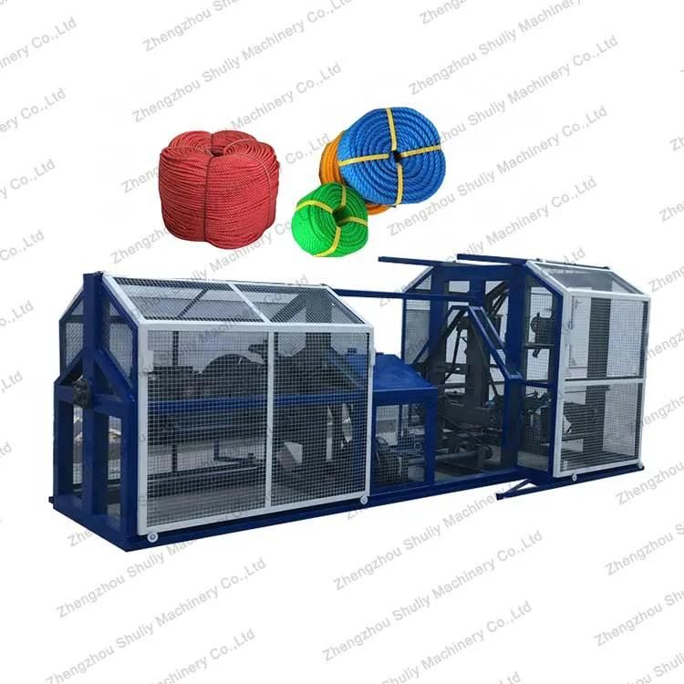 Rope Twister 3/4 Strand Twisted PP PE Nylon Plastic Rope Twisting Making Machine