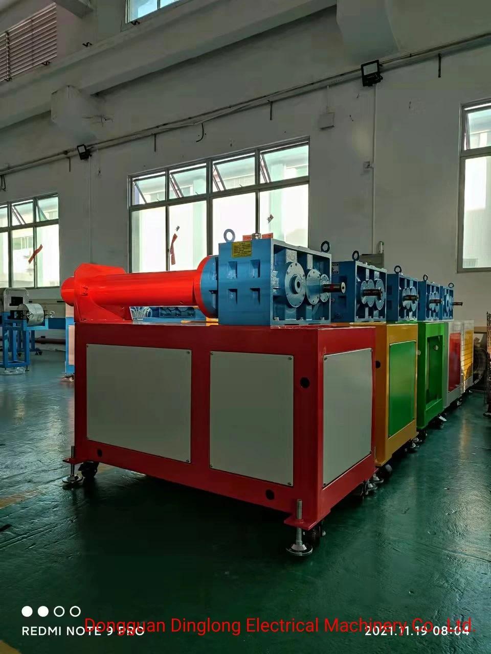 PVC/PP/PE/TPE Silicone Teflon Wire Stranding Rubber Mixing Mill Cable Automatic Feeder LED Lamp Strip Extruder Equipment Plastic Machine