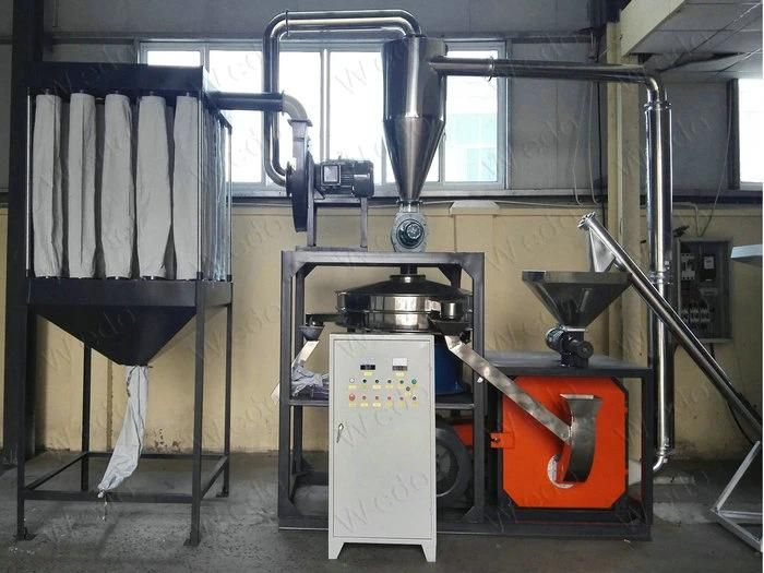 PVC PP PE Plastic Flakes, Plastic Pellets Plastic Pulverizer Machine