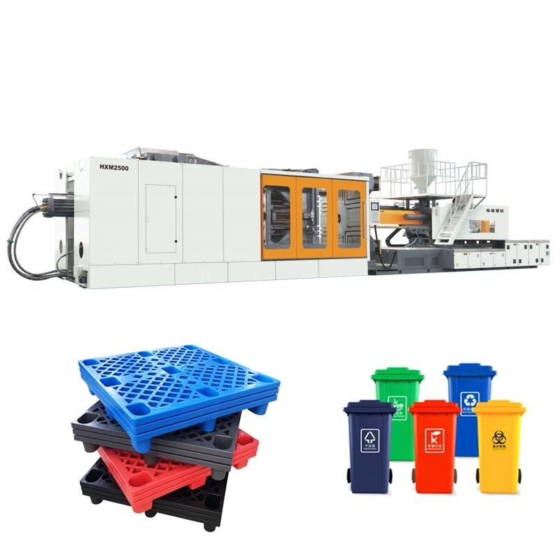 11 Kg Pallet 2500t Plastic Injection Molding Machine Full Automatic Production with Robot /Injection Molding Machine Good Price