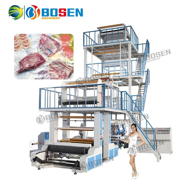 Bsj-3L/5L Three ABC Five Abcba Multi-Layer Recycling Film Blowing Machine