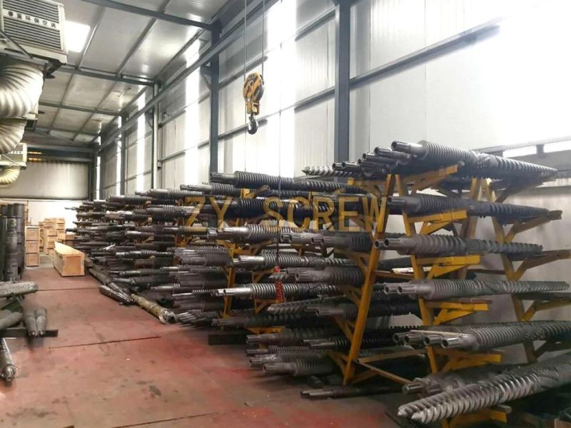 Conical Twin Screw Barrel 55cm Screw Barrel Cm55 Cm80