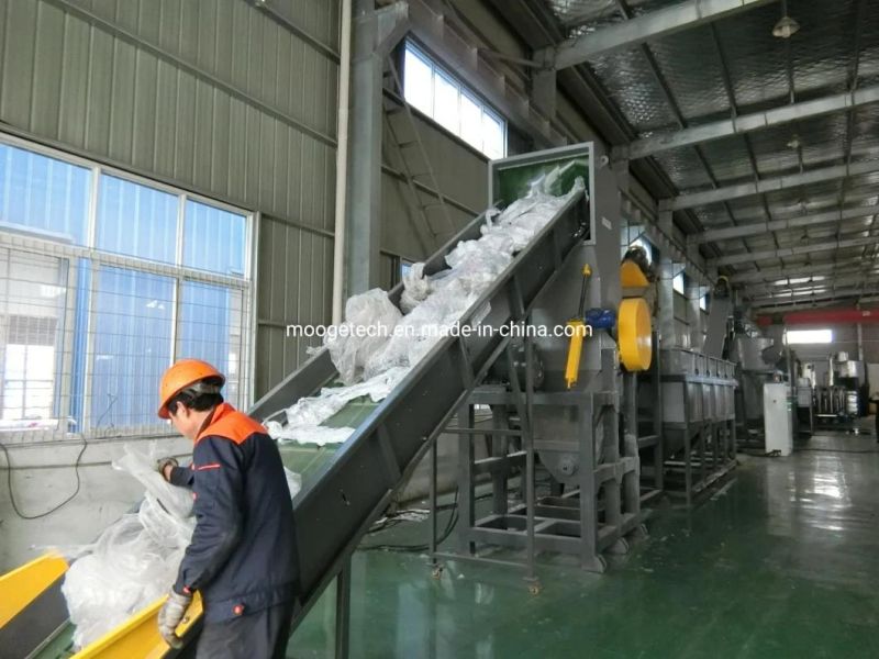 pe pp plastic bags pellet granules making machine / plastic film pelletizing granulator machine production line