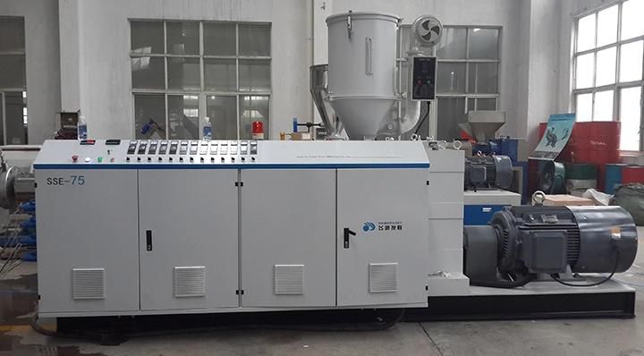 China Supply Good Plastic Price Twin Screw Tubing Extrusion Line