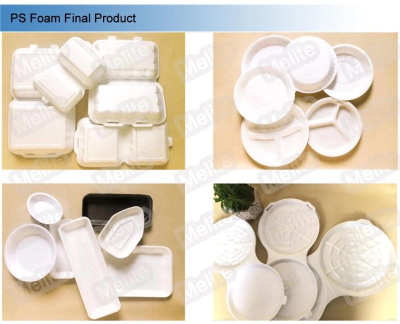 PS Foam Food Container Disposable Plate Making Machine Mt105/120