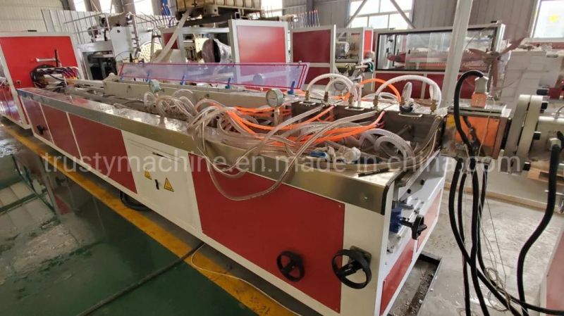 WPC PVC Window Profile Making Machine Production Line