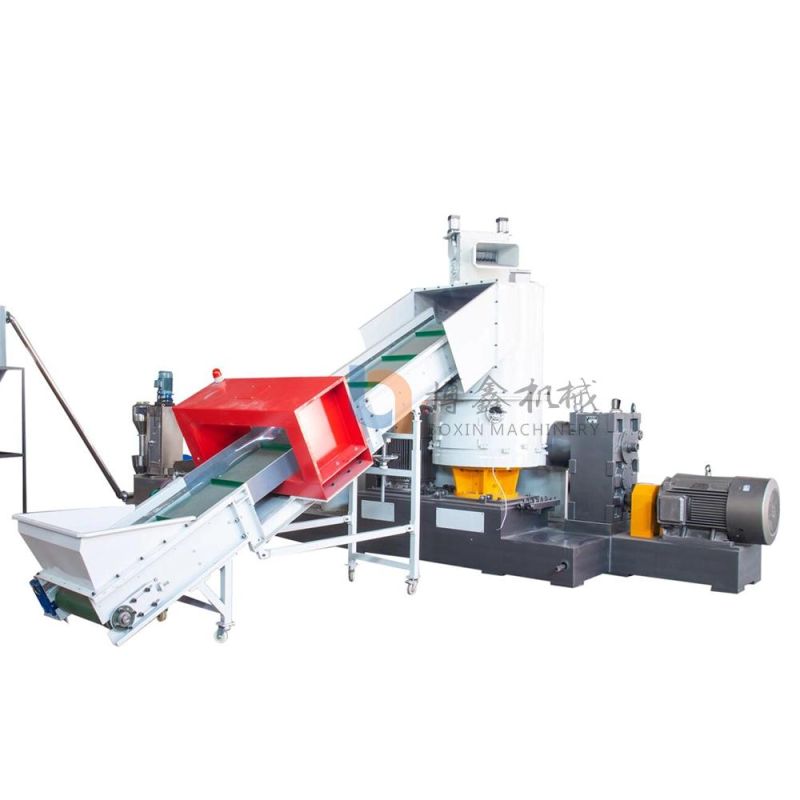 BX S150/160 SJ120/33 Single Double Stage Extruder Plastic PP PE Agriculture Film Recycling Granulating Waste Films Squeezing Noodle Making Pelletizing Machine