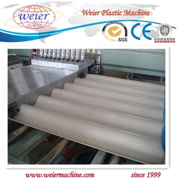 CE Certificated PVC Corrugated Roofing Sheet Machine