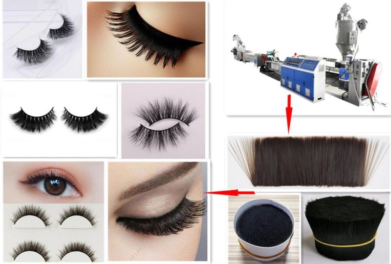 High Performance PBT Pet Soft Bristles Fiber Filaments Machine for Synthetic Eyelash