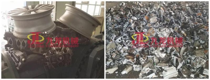 Various Scraps Metal Shredder Car Hub Shredder