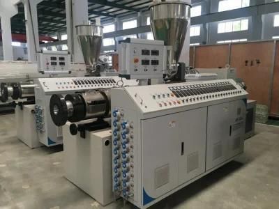 Sjsz65 Conical Twin Screw Extrudsion Line for PVC Pipe