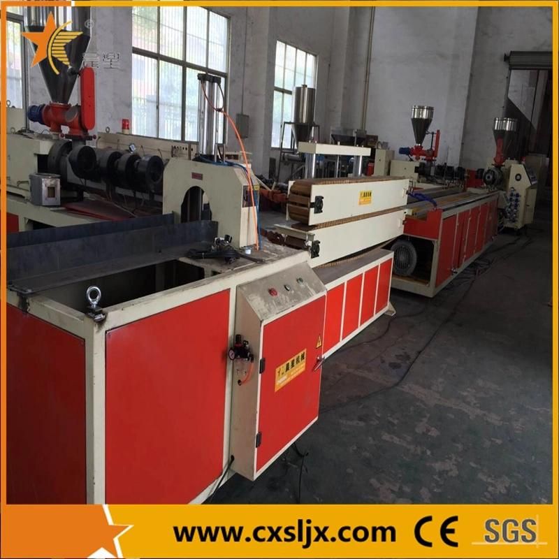 WPC Shelf Profile Extrusion Line Production Line