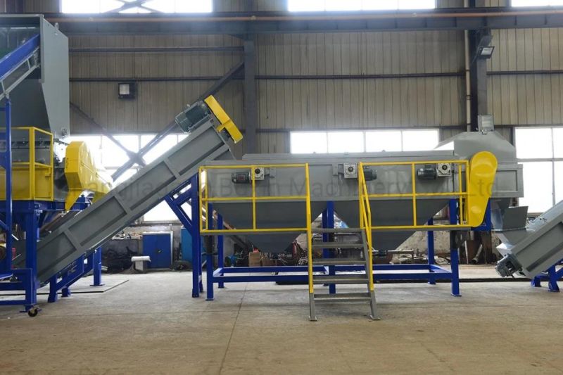 2021 Waste PE/PS/PC/ABS Rigid Bottle Flakes Plastic Recycling Pelletizing Machine Factory