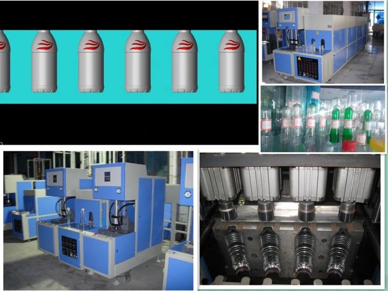 Semi Automatic 1200bph Pure Water Bottle Making Machine