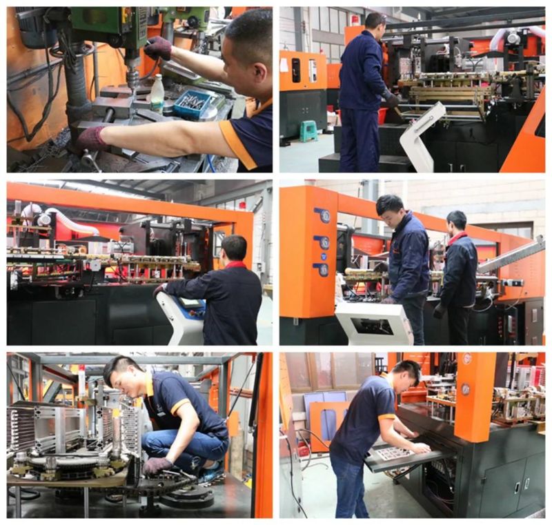 Mineral Water Bottle Making Machine 9 Cavities Q12000