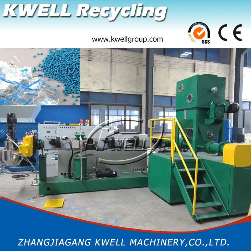 PE PP Rigid Hard Pelletizing Machine/PE PP Plastic Granulating Extruder Line