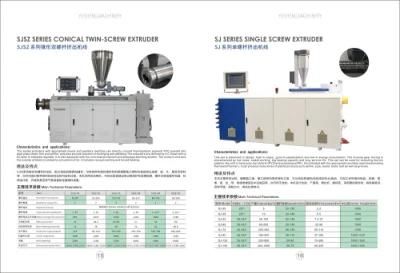 High Quality PVC Pipe Extrusion Line/ Extruder