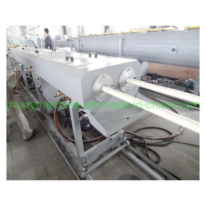 China 16-63mm PVC UPVC Two Double Cavity Dual Pipe Making Extrusion Production Machine Price