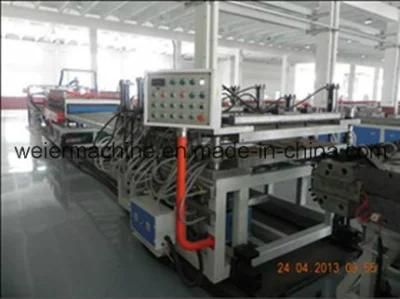 WPC Construction Template Extrusion Machine