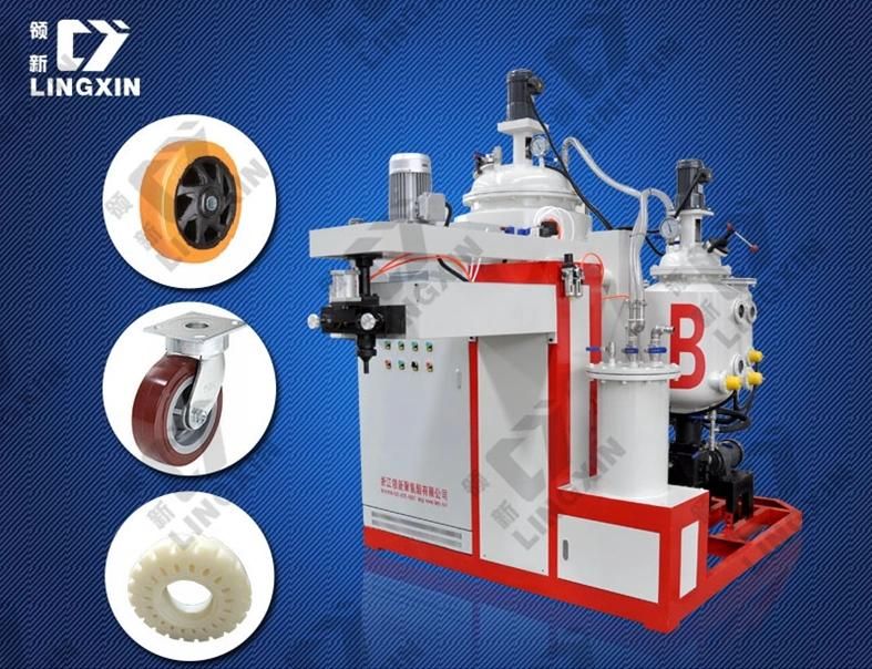 Polyurethane PU Castor Wheel Roller Casting Machine /Roller Making Machine /CPU Roller Casting Machine / CPU Roller Making Machine /PU Elastomer Casting Machine