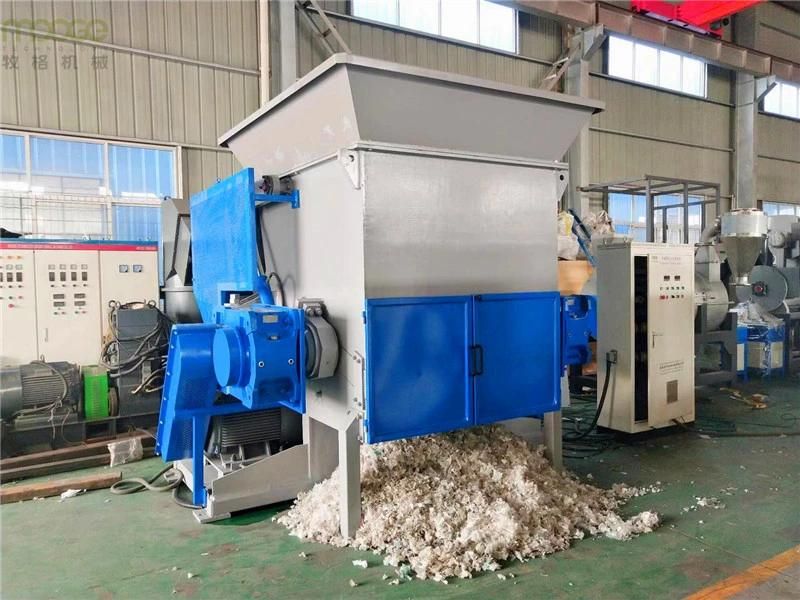 Waste Plastic PP PE Baled Film Shredder /Shredding Machine for sale