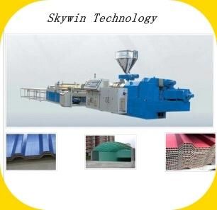 PVC Hollow Wave Extrusion Production Line