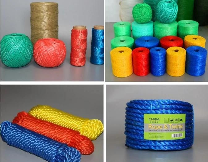 High Capacity Fibrillated Film PP Polypropylene Baler Twine Extrusion Plant