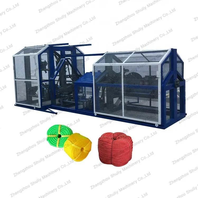 Rope Twister 3/4 Strand Twisted PP PE Nylon Plastic Rope Twisting Making Machine