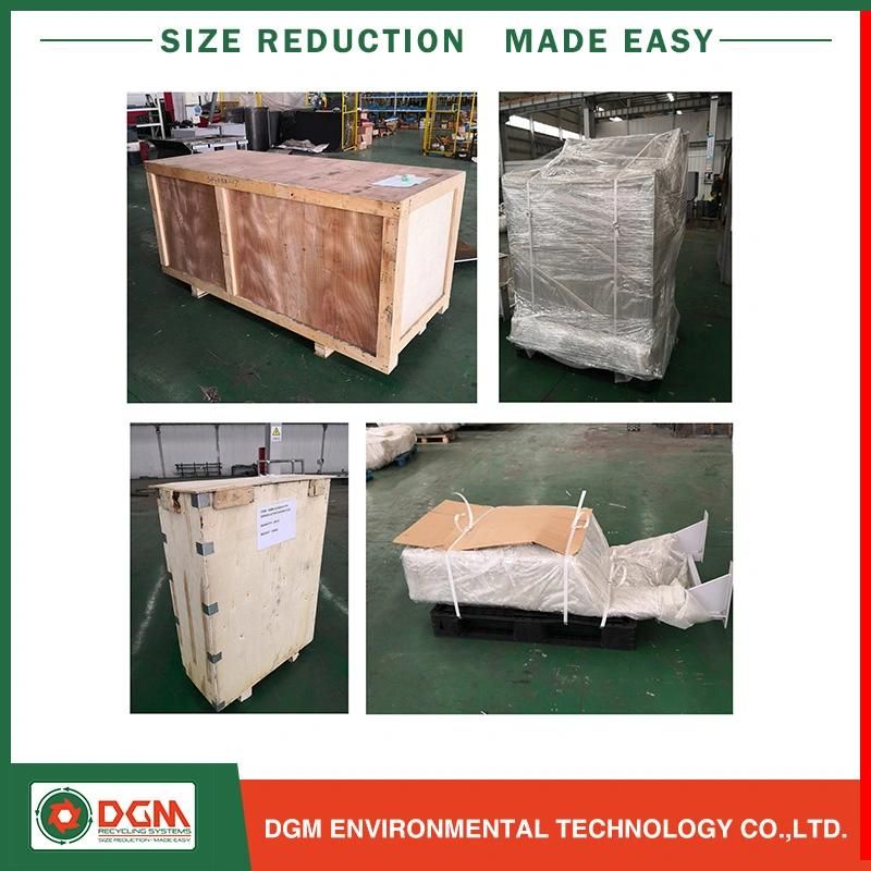 PP PE PVC PS Pipe Profile Lump Plastic Crushing Shredding Machine