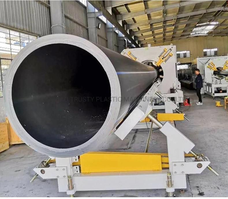 Large Diameter HDPE / PE Gas Pipe Making Extrusion Machine with CE Certification