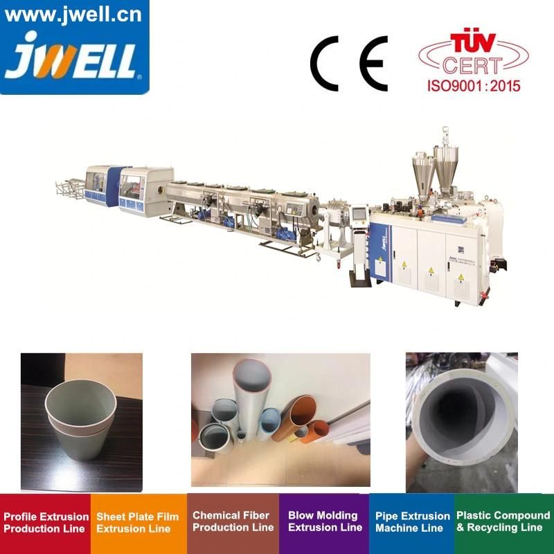 Jwell Three Layer Foam PVC Pipe Extrusion Line