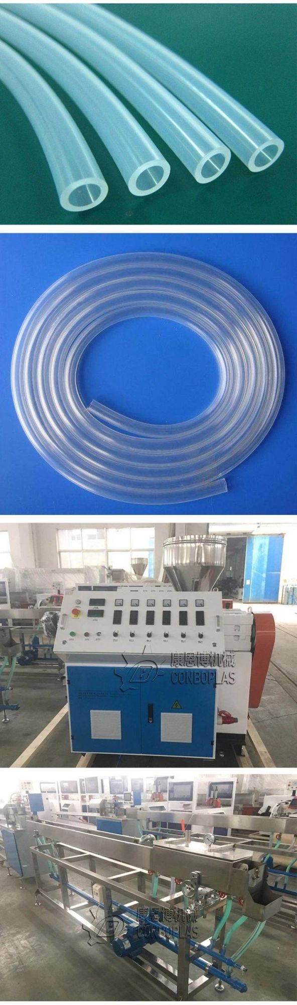 High Precision Transparent Plastic PVC/PE Injection Medical Pipe Tube Hose Extrusion Production Line