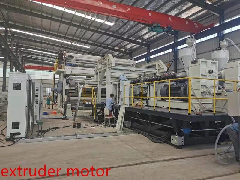 PE Extra-Width (1-8m) Geomembrane/Waterproof Sheet Extrusion Line, Geomembrane/Waterproof Making Machine/Production Line (Made in China)