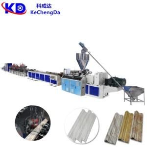 PVC Artificial Faux Marble Strip/Corner Profile Twin Screw Extruder Machine