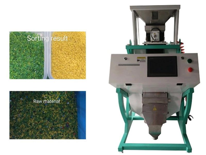 Plastic Color Sorter Machine with CCD Camera