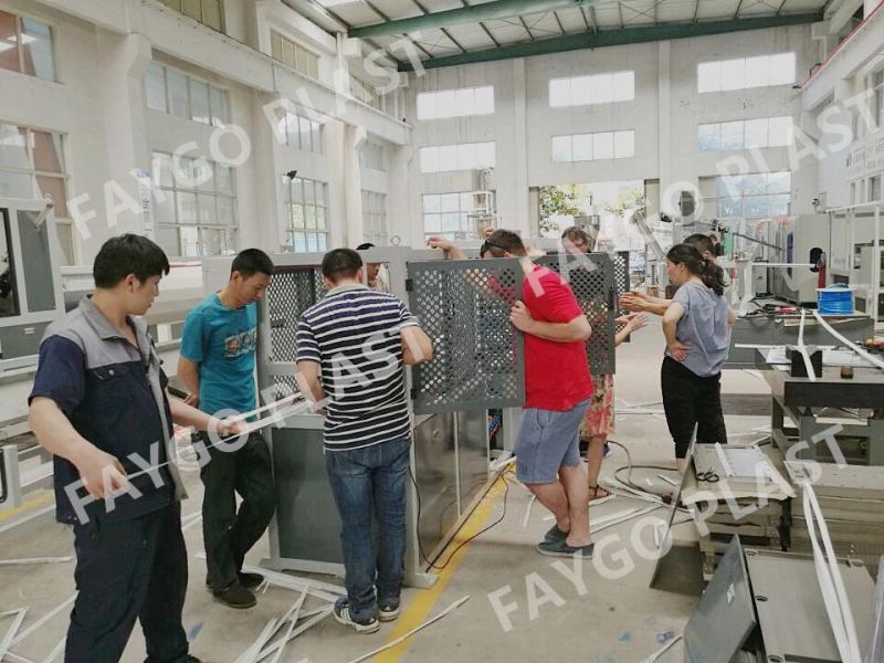 PVC Fold Door Panel Production Line/Extrusion Machine