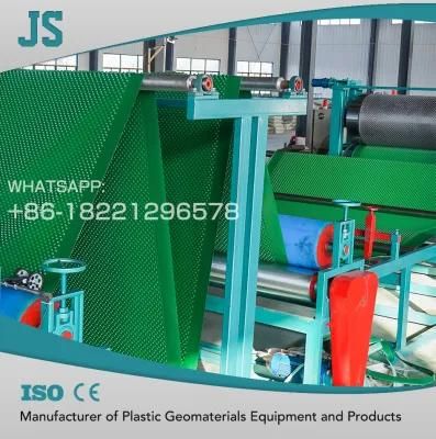 8mm Plastic Dimple Drainage Board Extrusion Machine Line