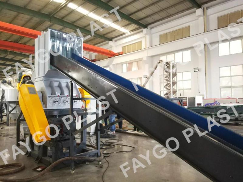 Plastic PP PE Film Recycling Machine Line