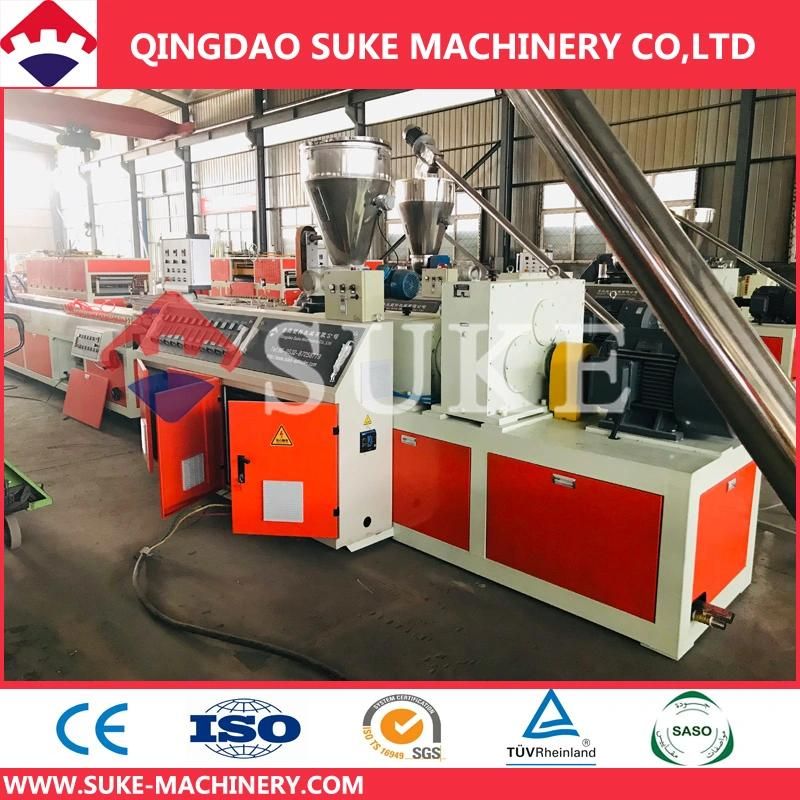 Wood Plastic HDPE WPC Decking Production Line