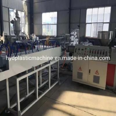 Professional Team PVC Fibre Reinforced Pipe Extruder Line