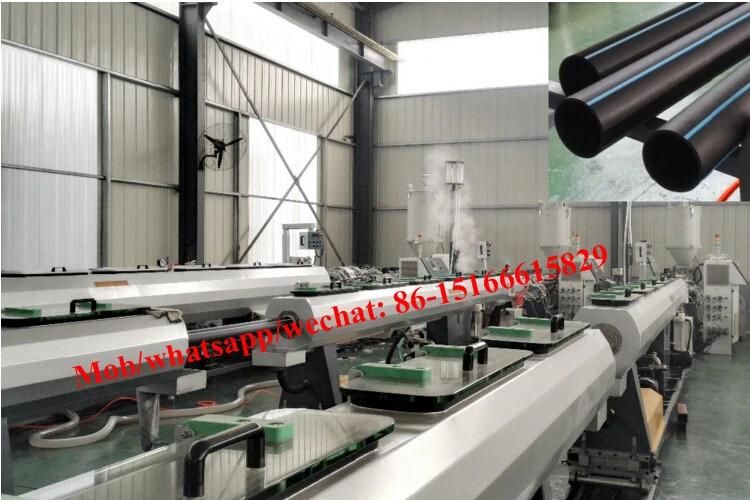 High Output and Ce/ISO Plastic Tube Extruding Line PPR PE Pipe Extruding Machinery