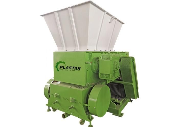 Waste Hard Plastic Lump Agriculture Film PP Woven Bag Jumbo Bag Single Shaft Shredder