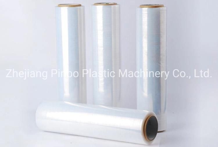 Double Layer Cast Stretch Film PE Cling Film Machine Extruder Plant Factory Price