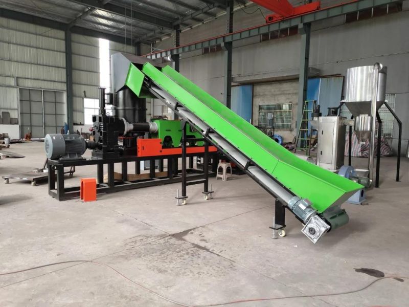 Waste Plastic Recycling Machine PP PE Strand Granulating Pelletizing Machine Pellet Making Machine