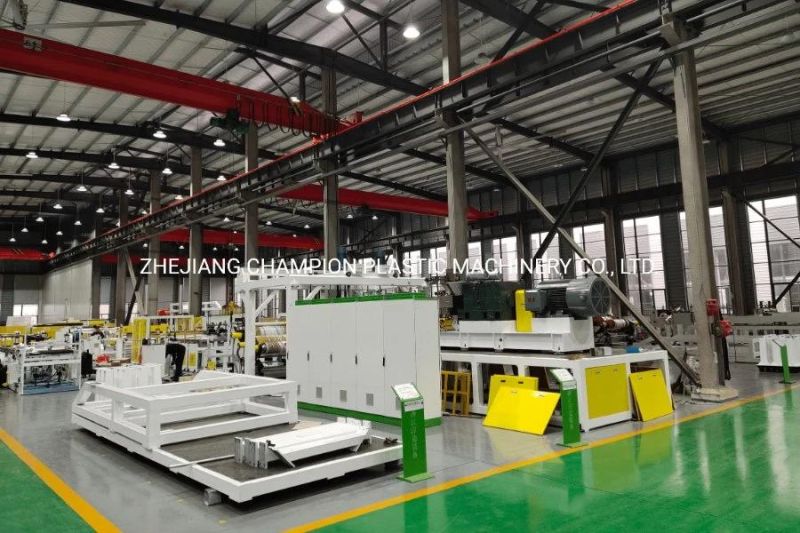 Champion Plastic PET/PLA/PP Sheet Film Extrusion Production Line/ Plastic Extruder Machine PP/PE/ABS Sheet Extrusion Production Machine