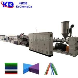 High Quality PC Plastic Hollow Grid Board/ Sheet Extrusion Line /Extruder Extruding/Making ...