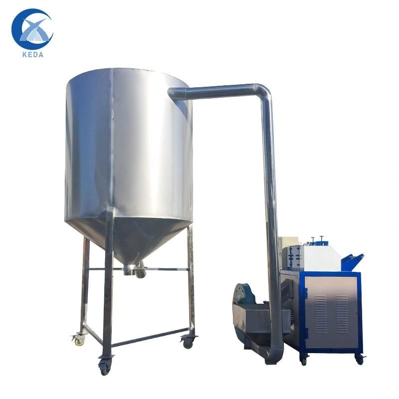 Plastic Single Screw Extruder in Plastic Film Recycling Granulator