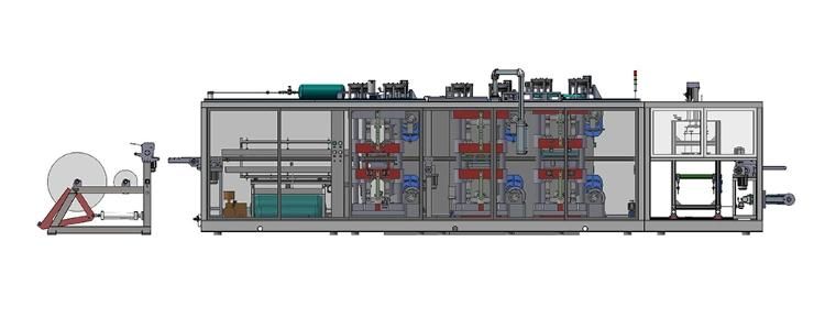 Specialized in Customized for Plastic Spoon Thermoforming Machine Is Made in China