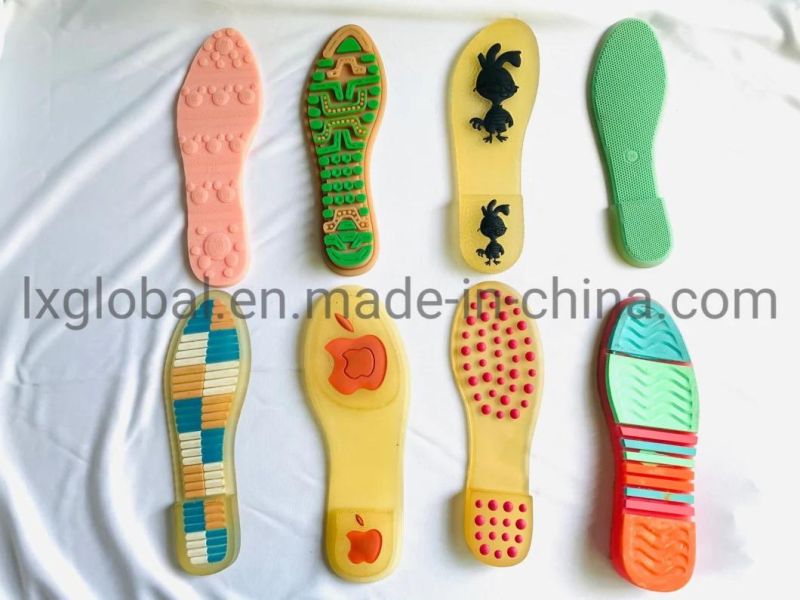 PVC Kid or Adult Shoe Sole Molding Making Machine Full Automatic 12 Color